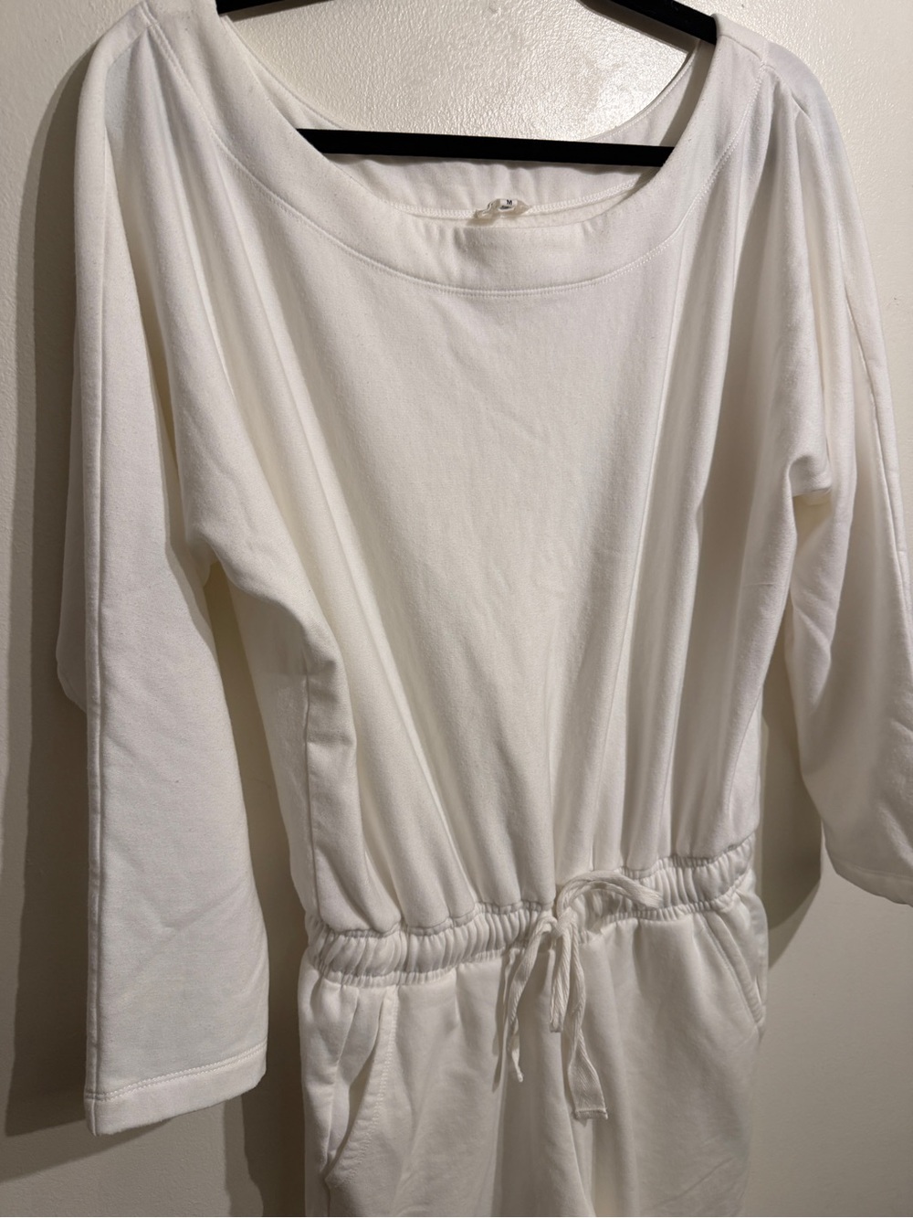 Splendid Ivory Drawstring Jumpsuit - Picture 4 of 11
